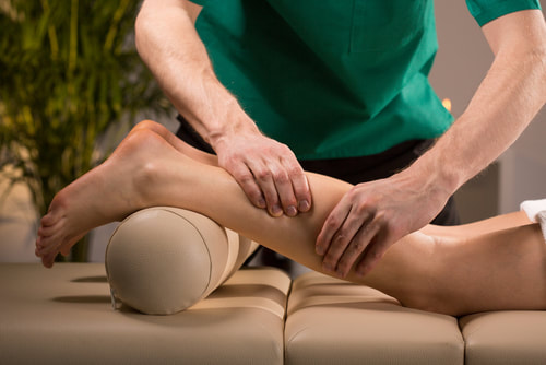 woman getting functional movement massage